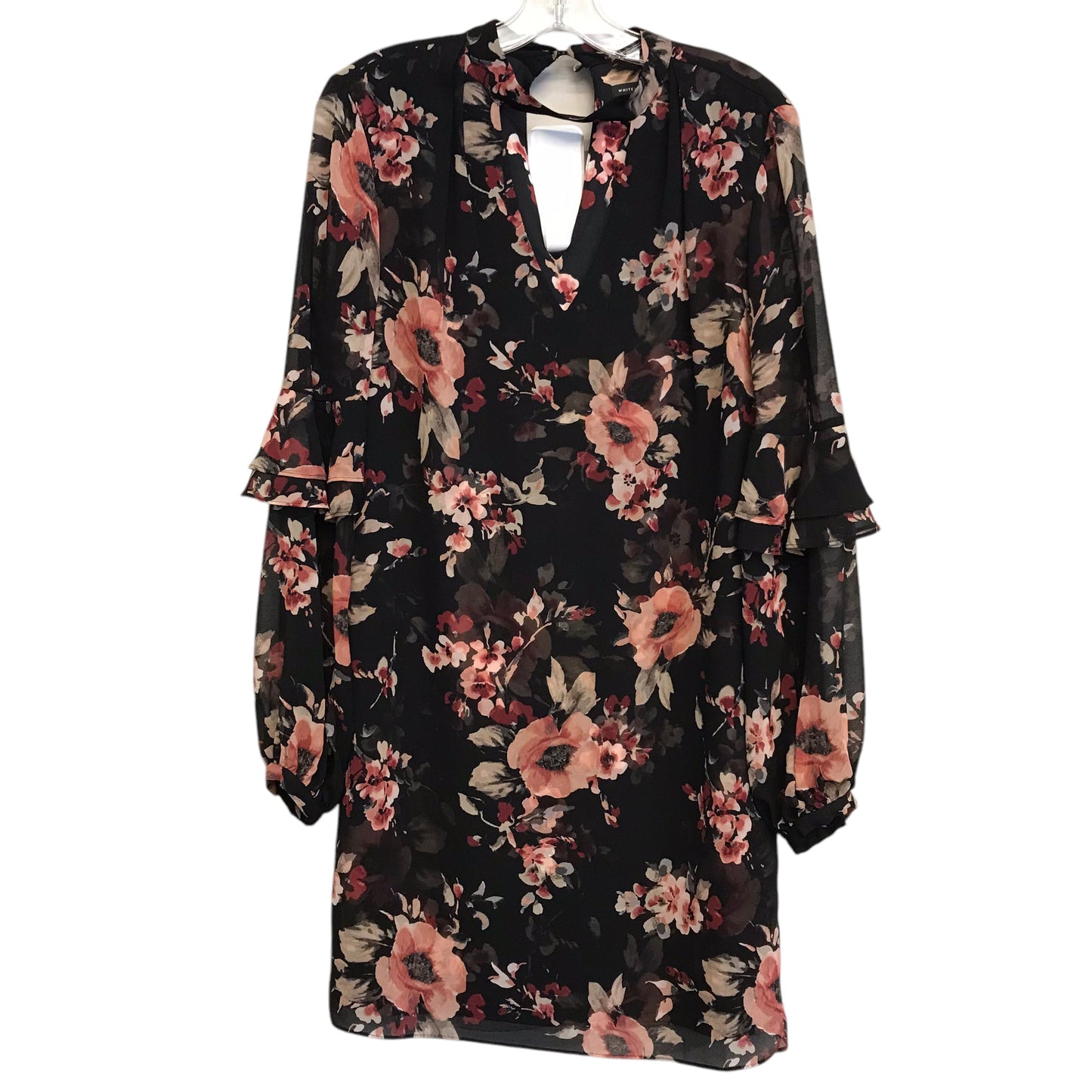 Dress Party Short By White House Black Market In Floral Print, Size:S