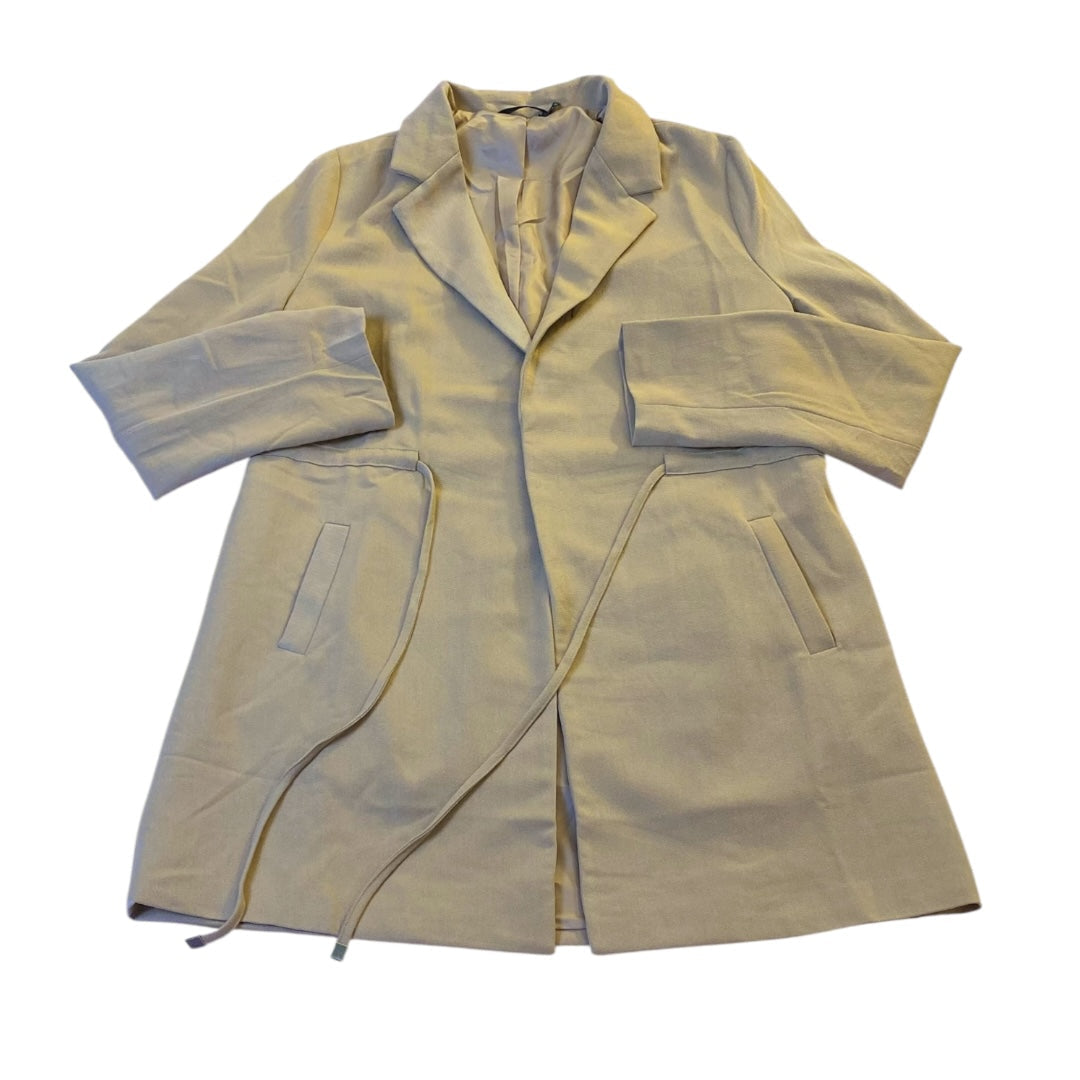 Blazer By Doe & Rae In Tan, Size:L
