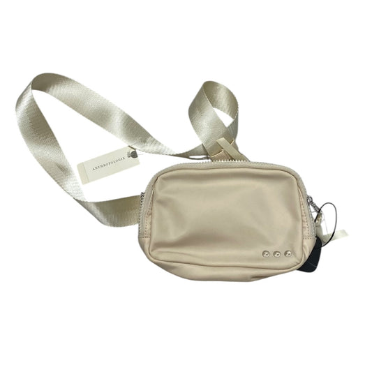 Belt Bag By Anthropologie In Cream, Size:Small