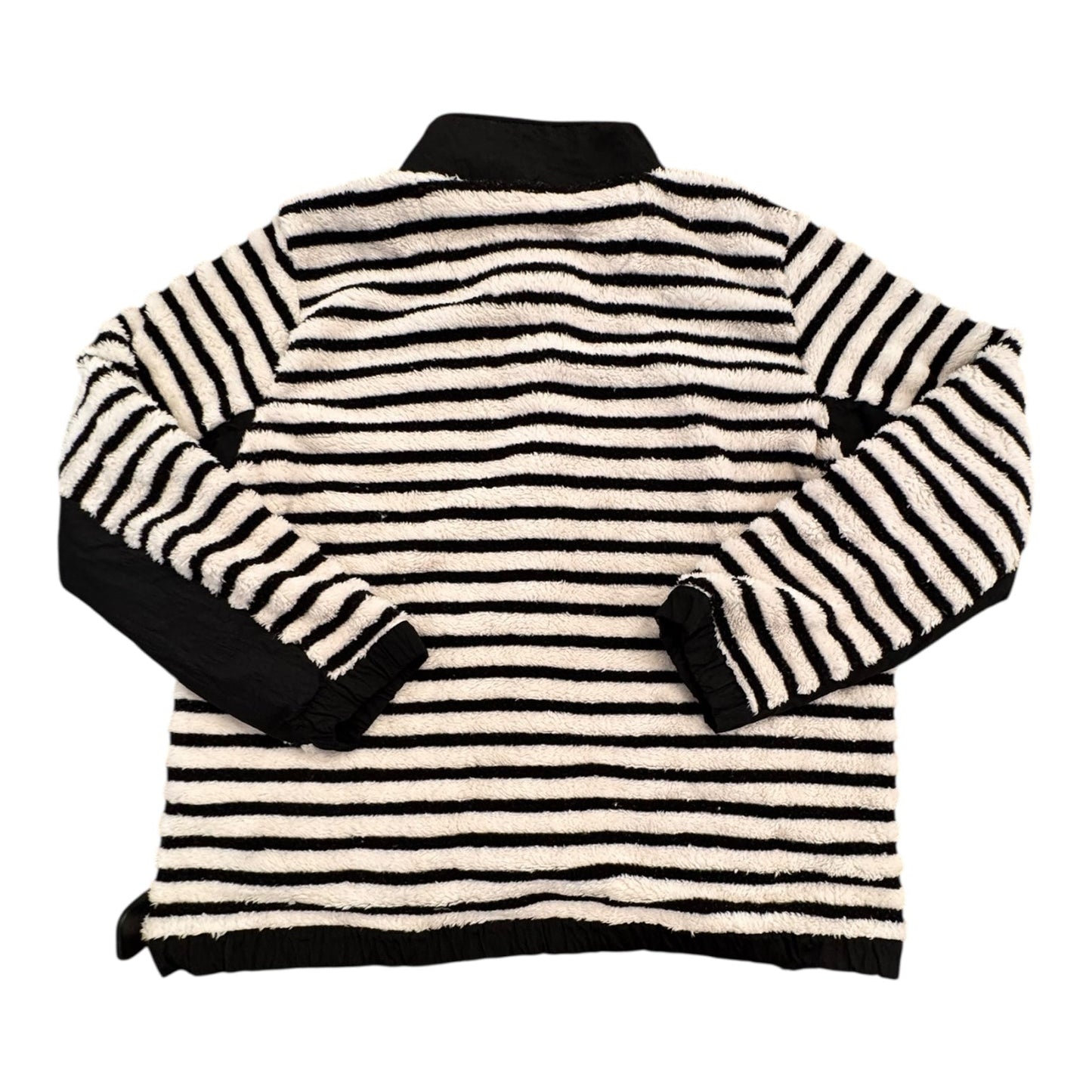 Jacket Fleece By Nautica In Striped Pattern, Size:M