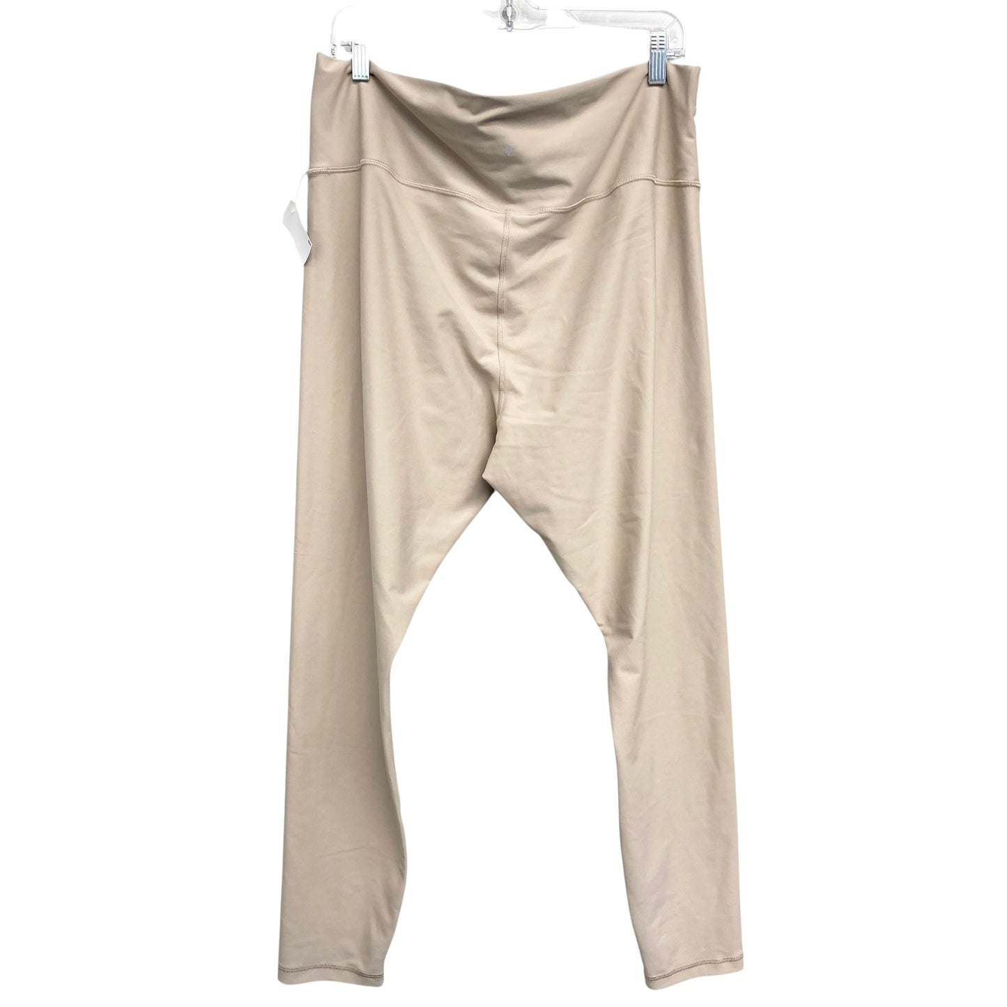 Athletic Leggings By Old Navy In Beige, Size:2X