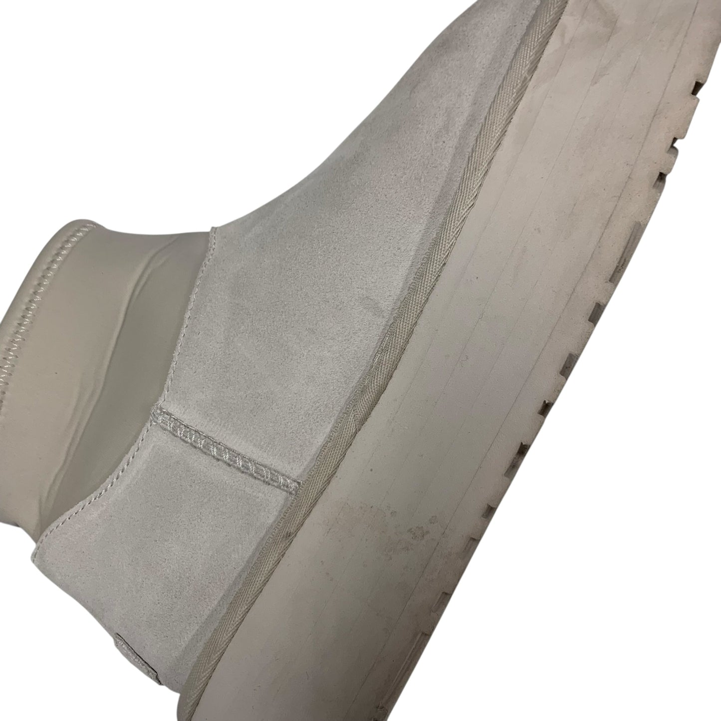 Boots Designer By Ugg In Cream, Size: 8