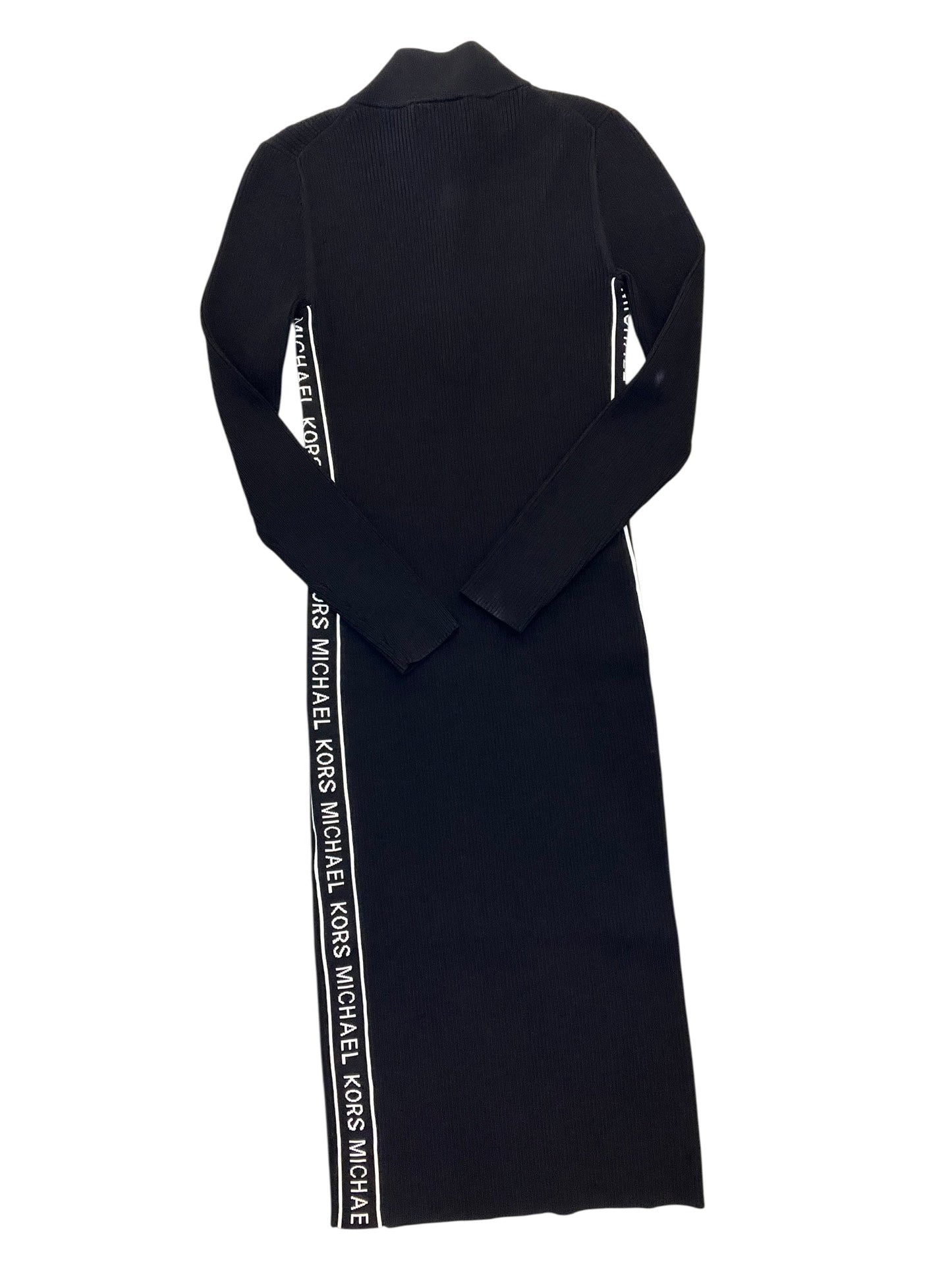 Dress Casual Midi By Michael By Michael Kors In Black, Size:S