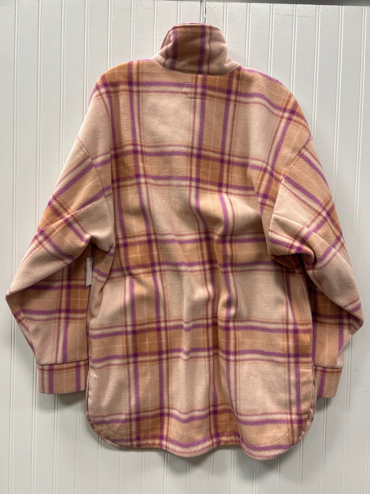 Jacket Fleece By Roxy In Pink, Size:M