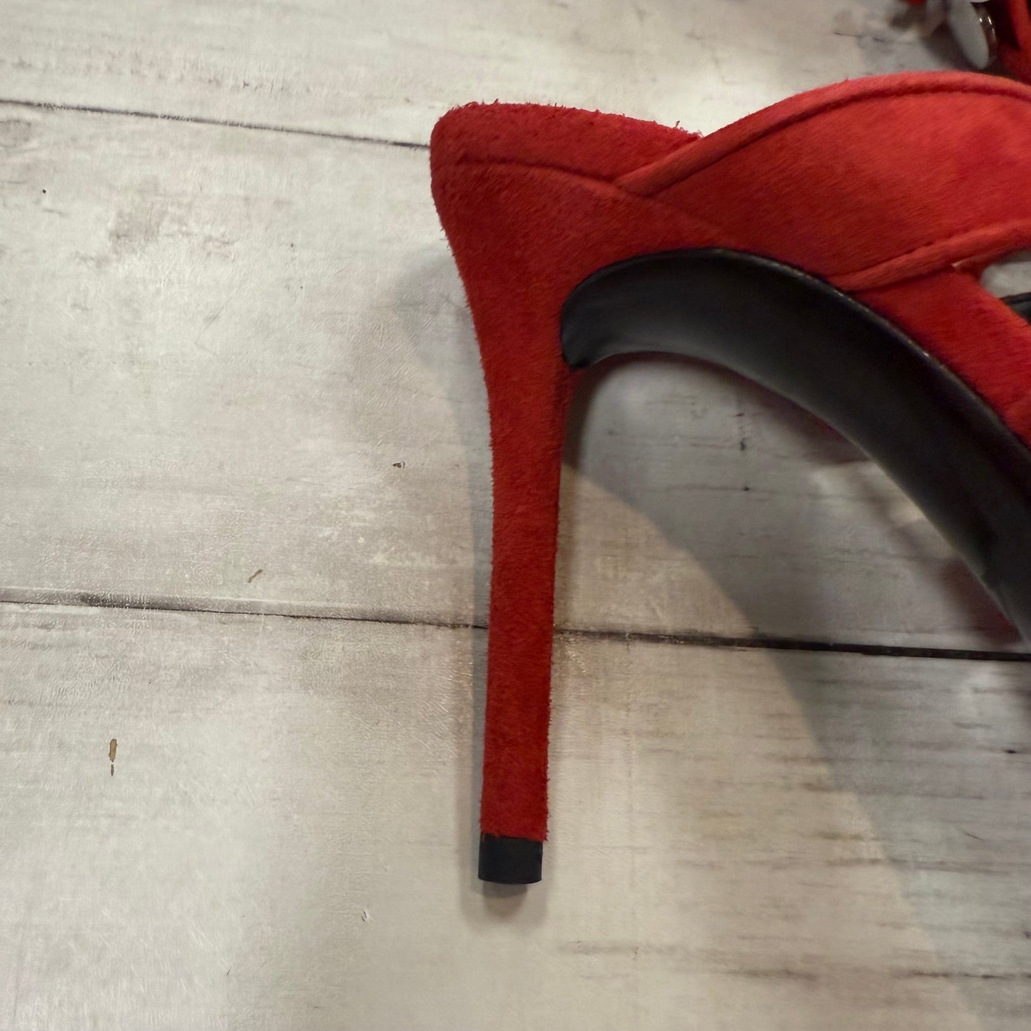 Shoes Luxury Designer By Alexander Wang In Red, Size: 8