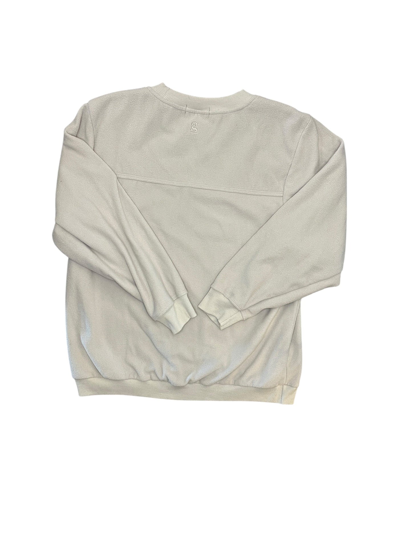Sweatshirt Crewneck By Clothes Mentor In Tan, Size:Xl