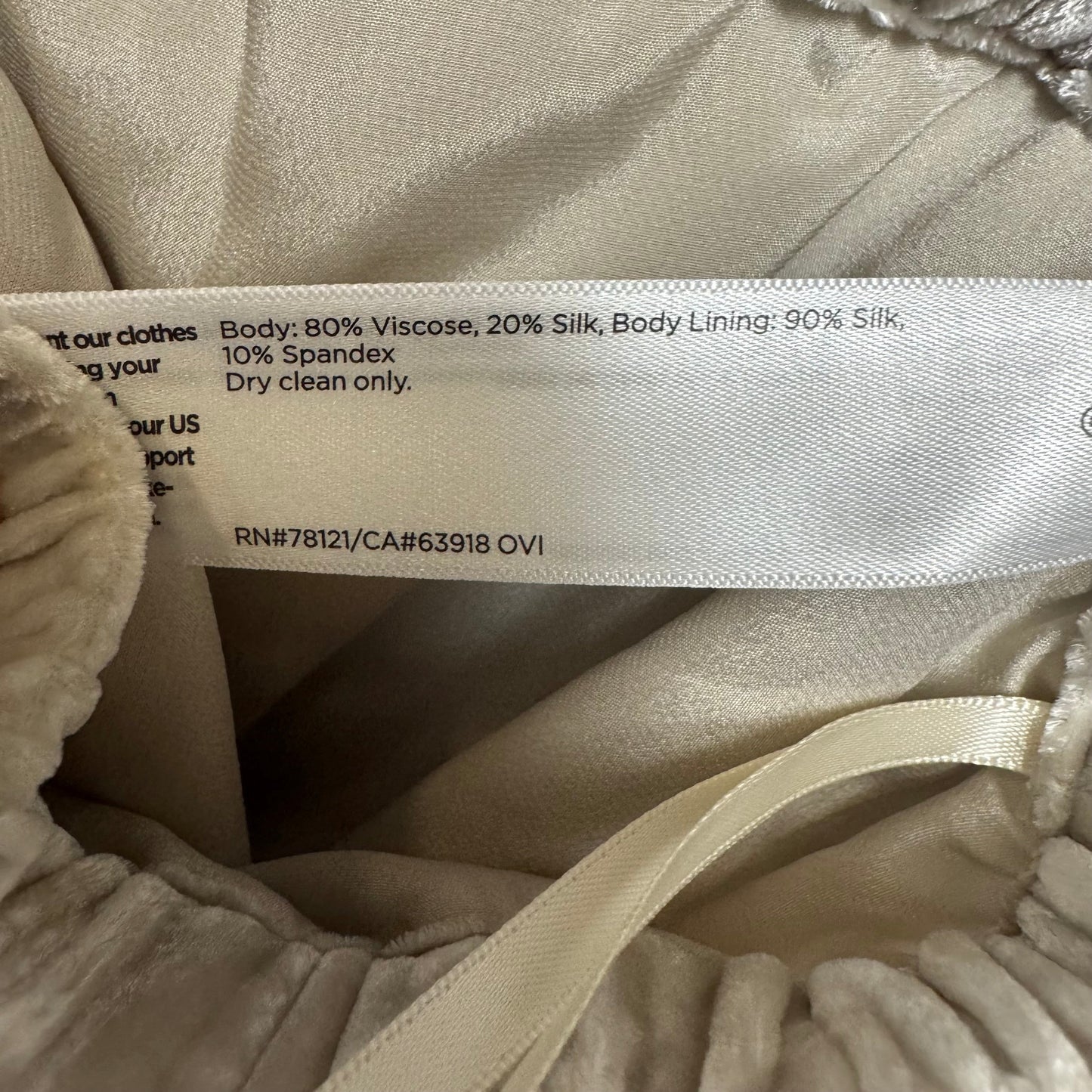 Velvet Wide Ankle Pant By Eileen Fisher In Cream, Size: Lp
