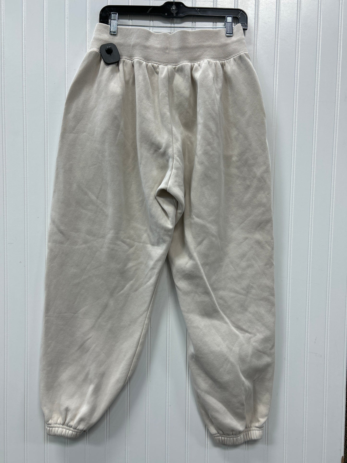 Athletic Pants By Nike Apparel In Cream, Size:M