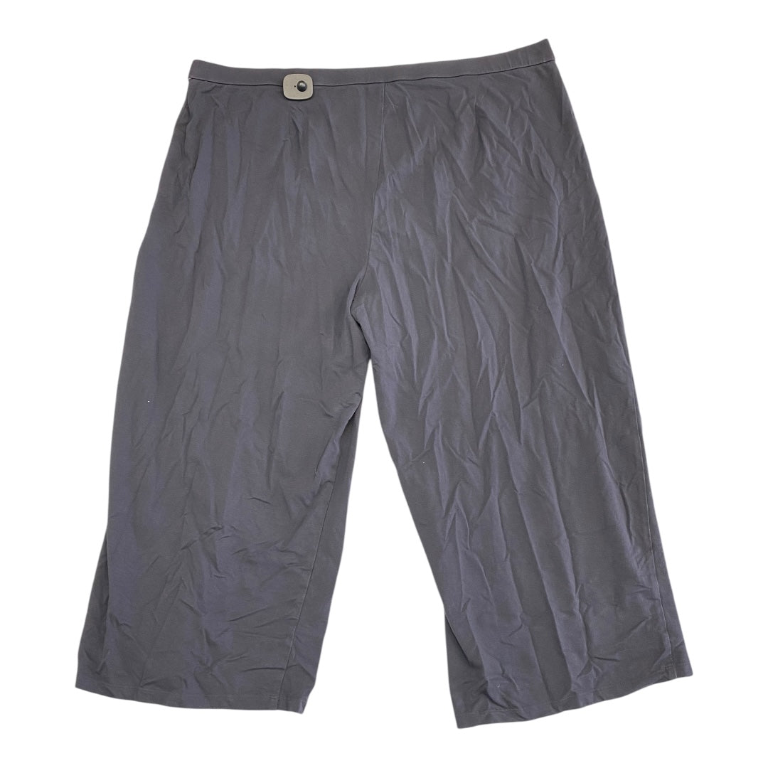 Pants Designer By Eileen Fisher In Navy, Size:3X