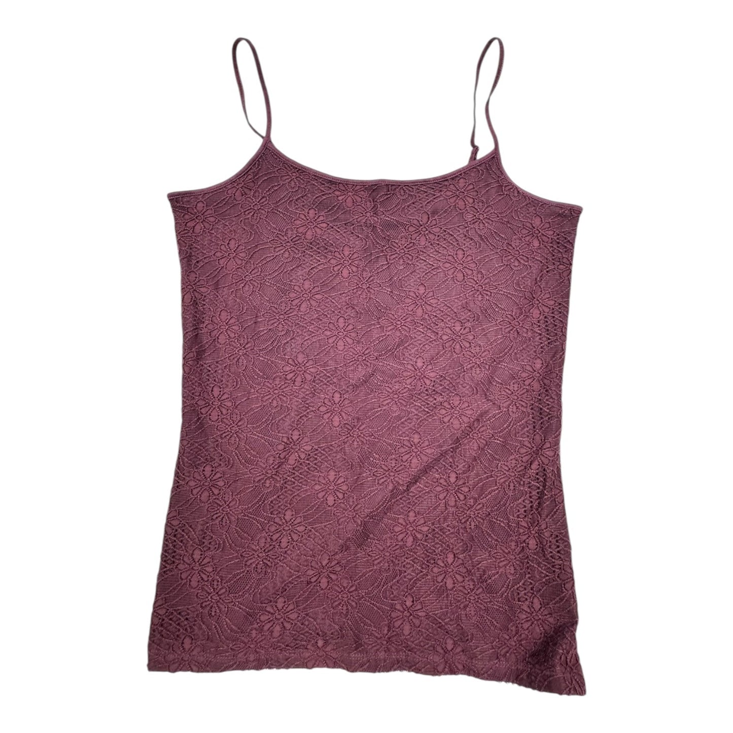 Top Sleeveless By Ann Taylor In Purple, Size:L