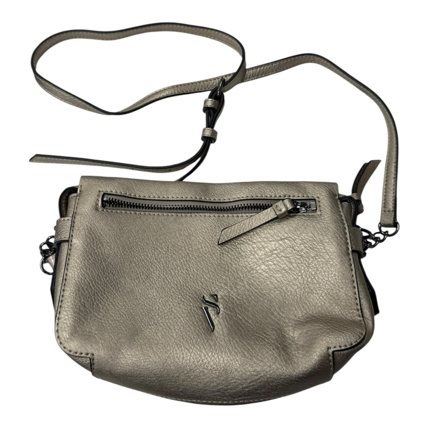 Crossbody By Simply Vera In Tan, Size:Medium