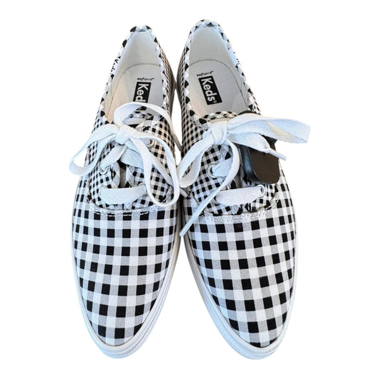 Shoes Sneakers By Keds In Black & White, Size:6