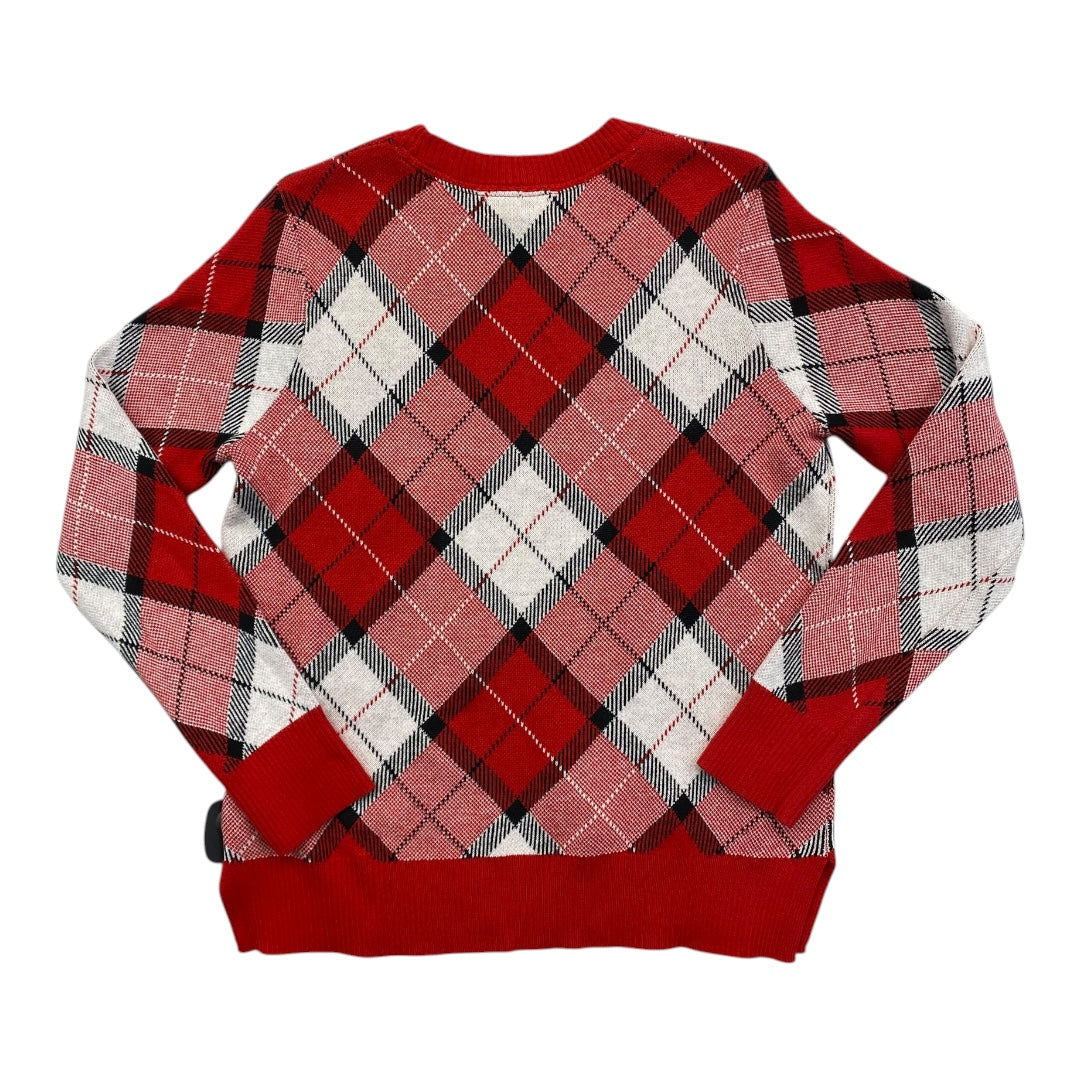 Sweater By Charter Club In Red, Size:M