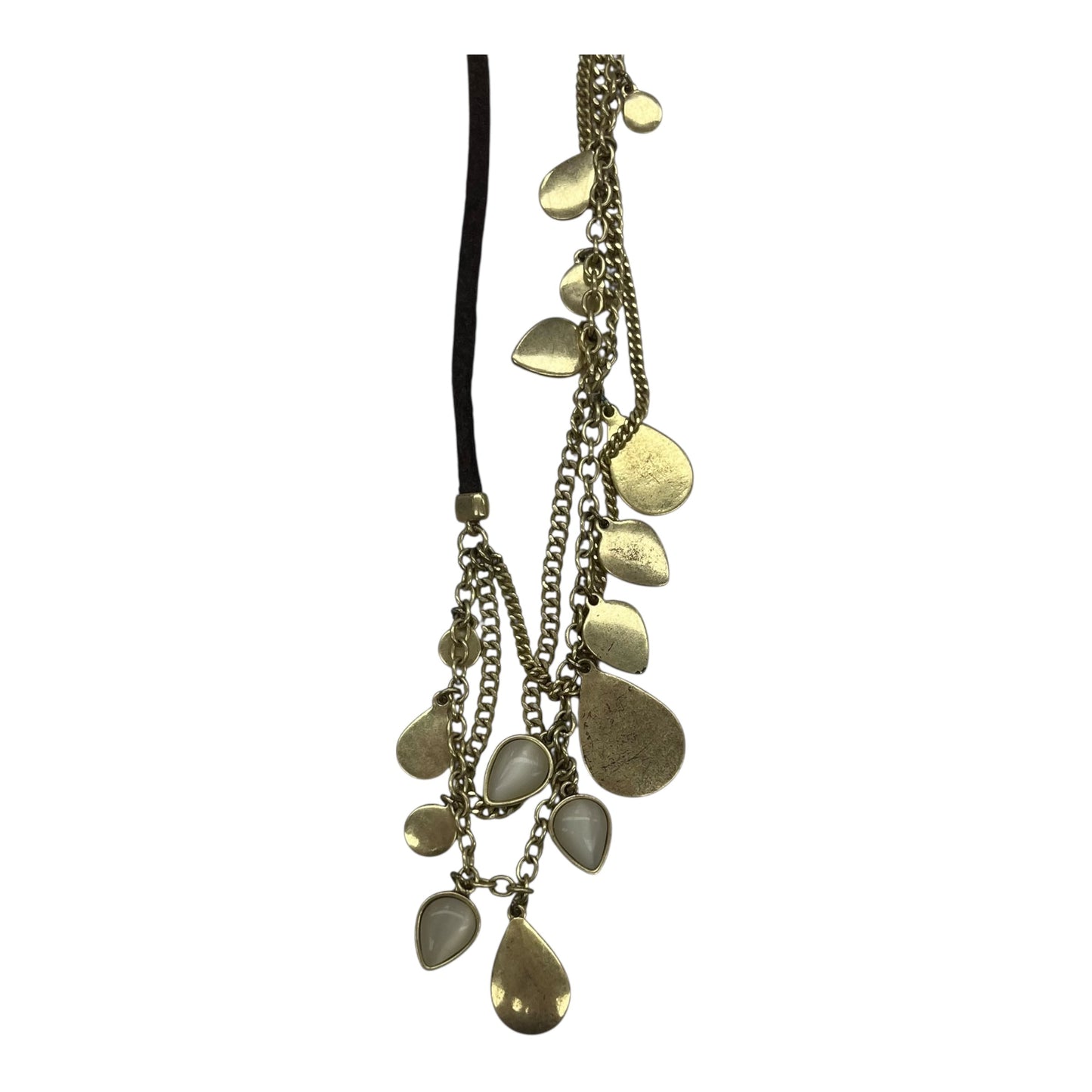 NECKLACE SET by LUCKY BRAND In BROWN & GOLD, Size: 03 PIECE SET