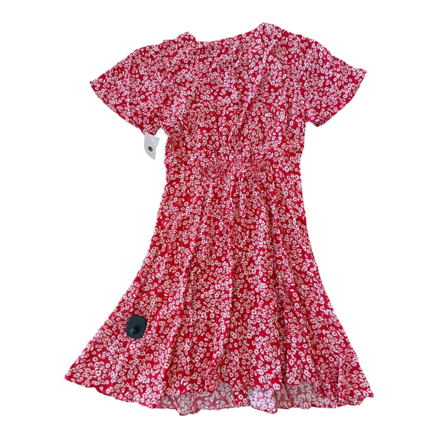 Dress Casual Midi By Madewell In Red, Size:2