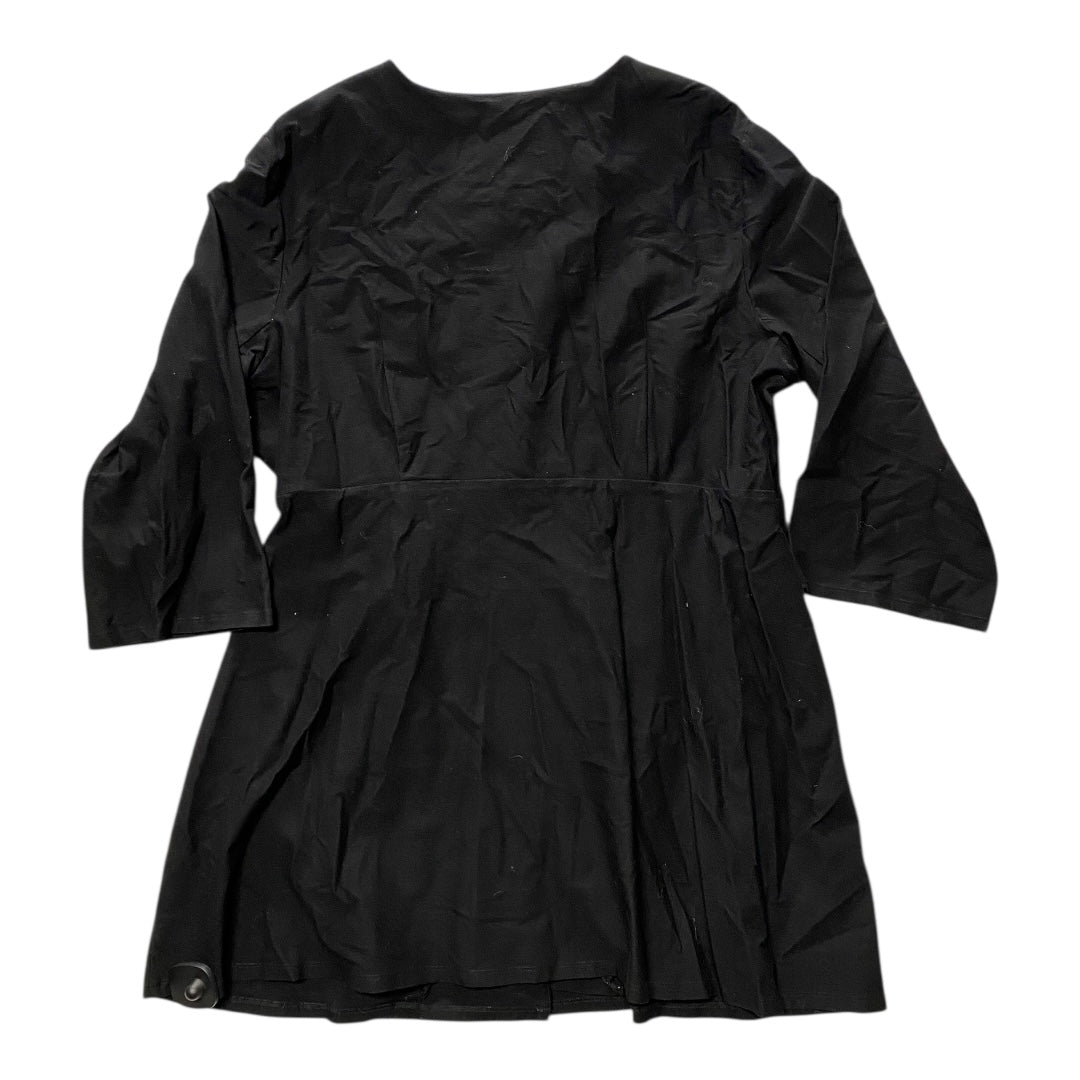 Dress Designer By Eileen Fisher In Black, Size:Xl