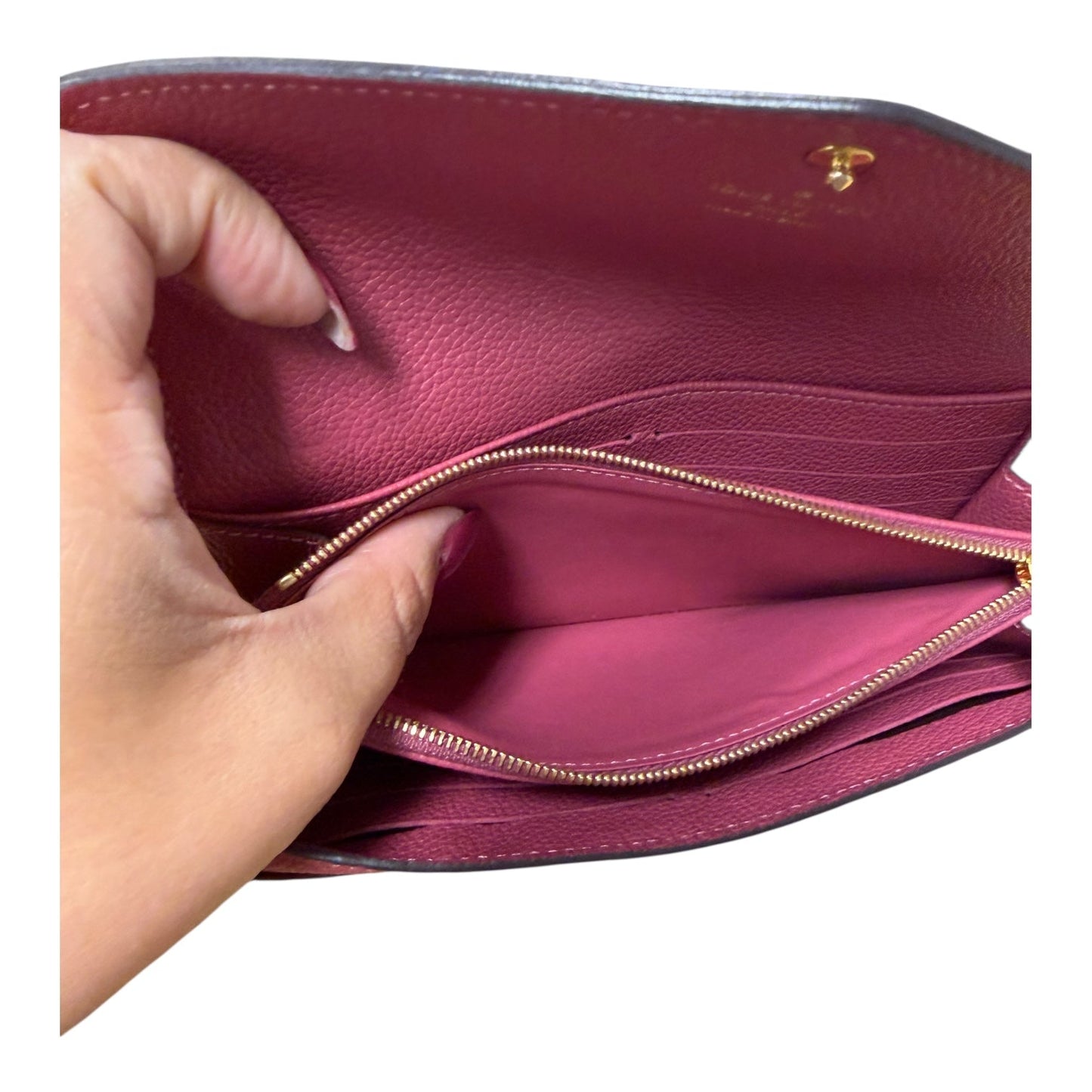 Wallet Luxury Designer By Louis Vuitton In Pink, Size:Medium