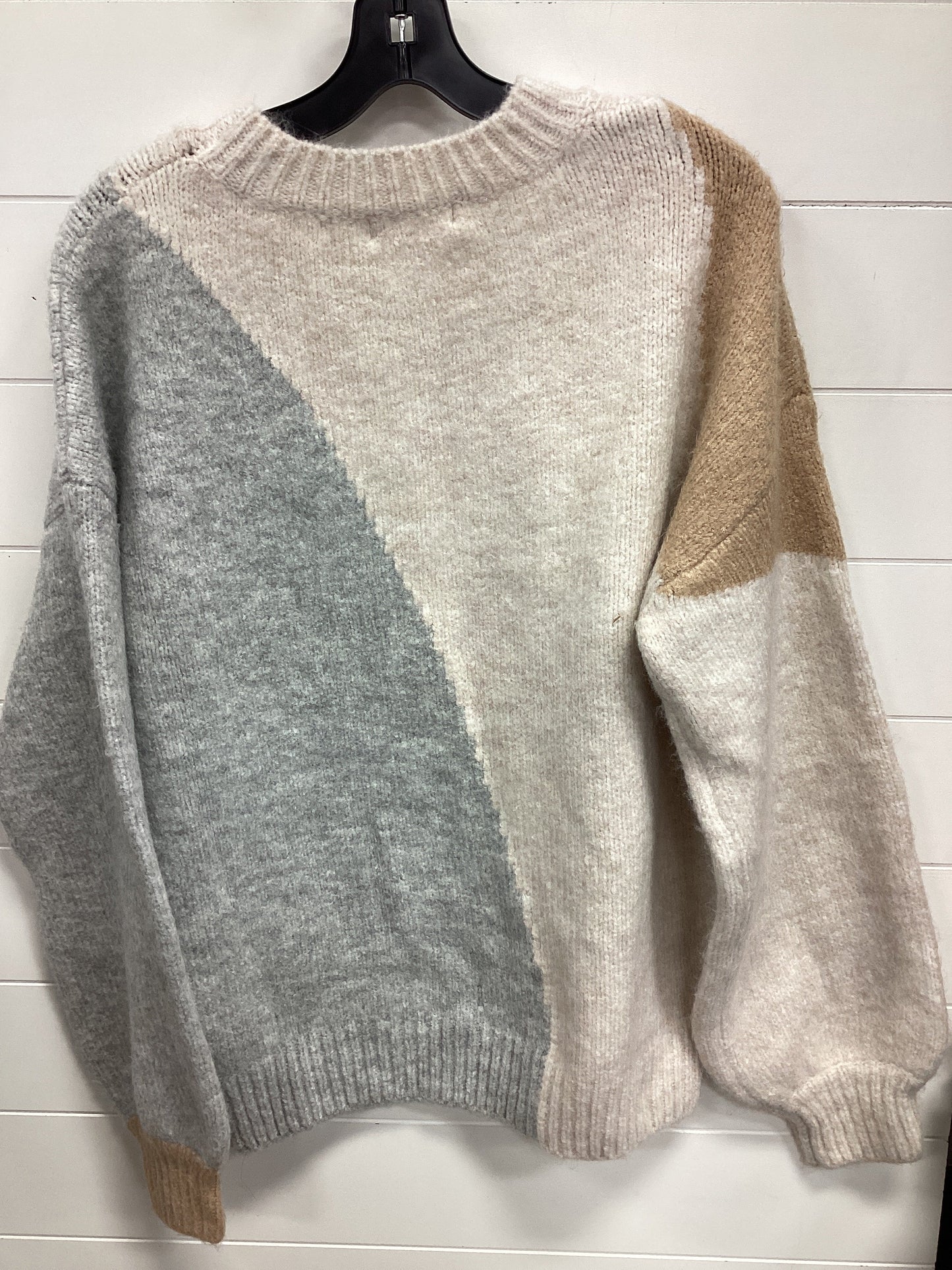 Sweater By Skies Are Blue In Cream, Size:L