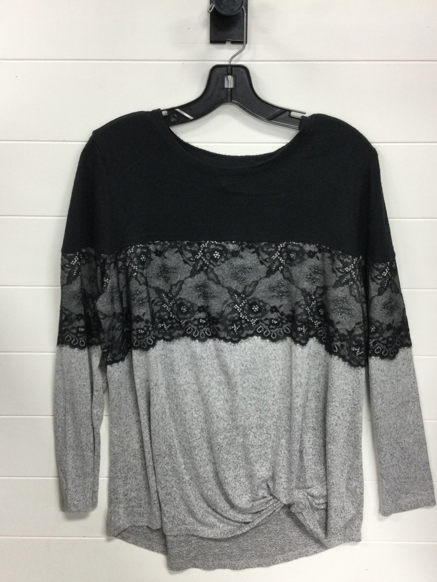 Top Ls By Maurices In Black, Size:Xl