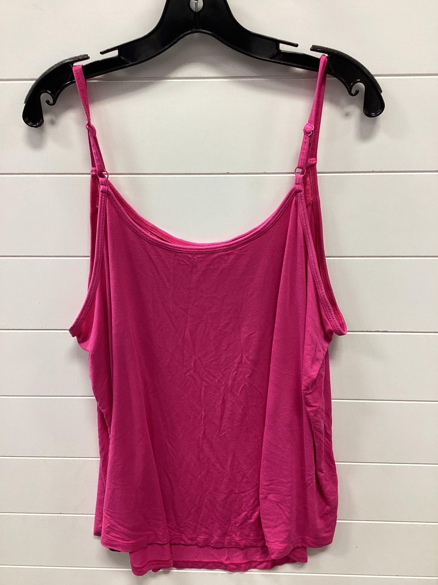 Top Sleeveless By Torrid In Pink, Size:3X