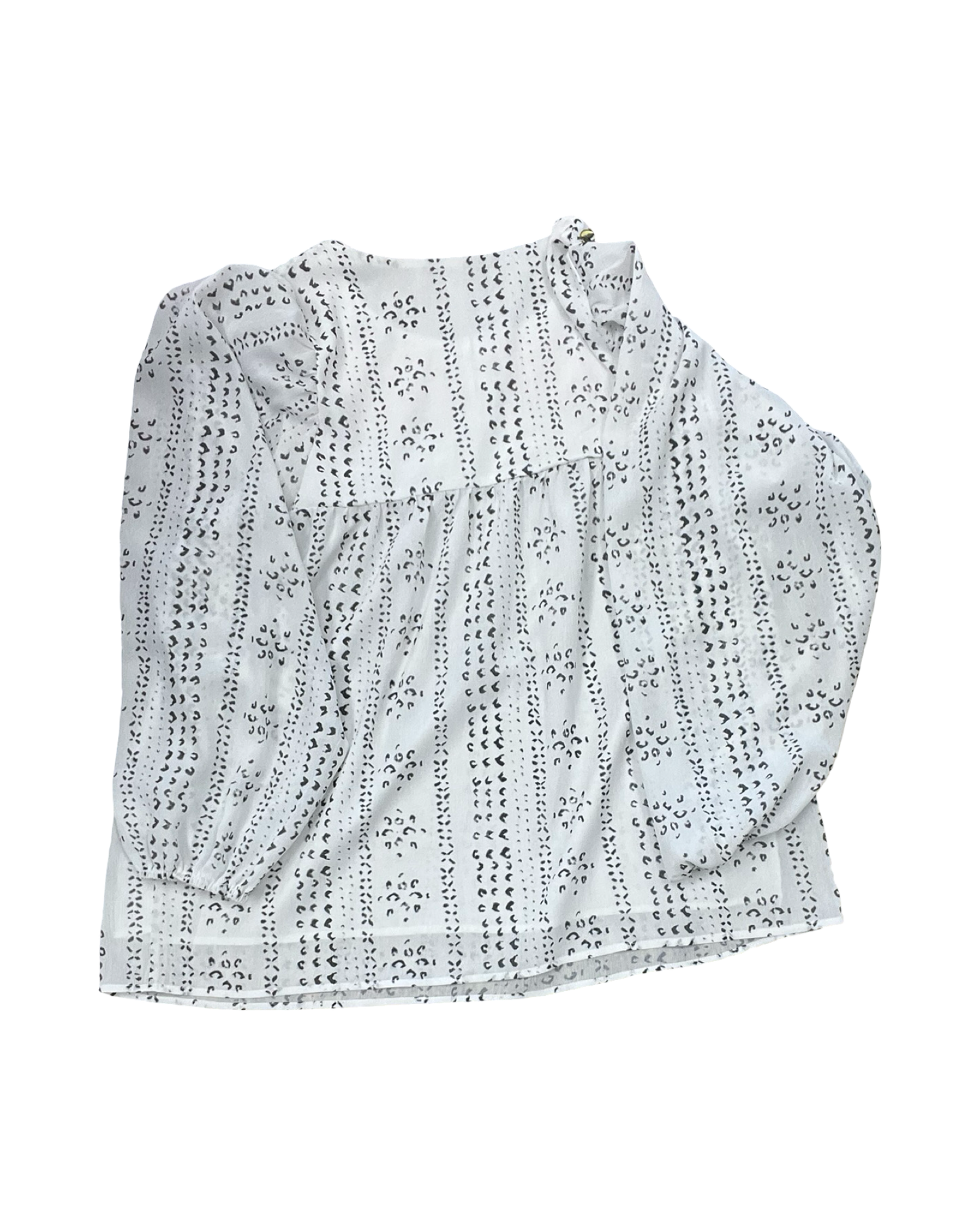Top Ss By Clothes Mentor In White, Size:M