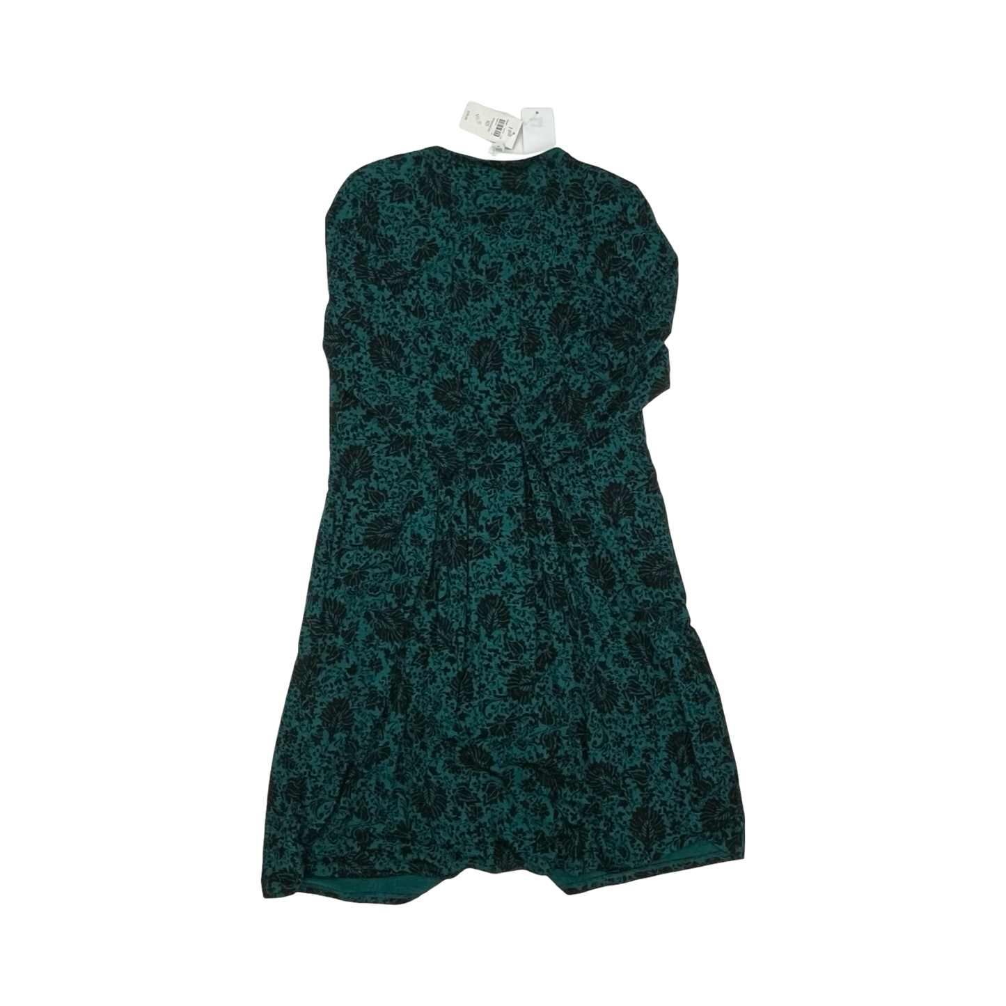 Dress Party Midi By J. Jill In Black & Green, Size:Xs