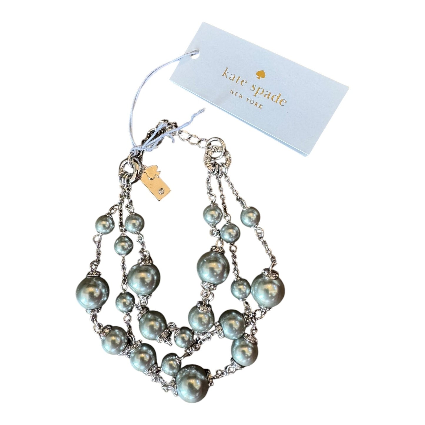 Bracelet Designer By Kate Spade In Silver