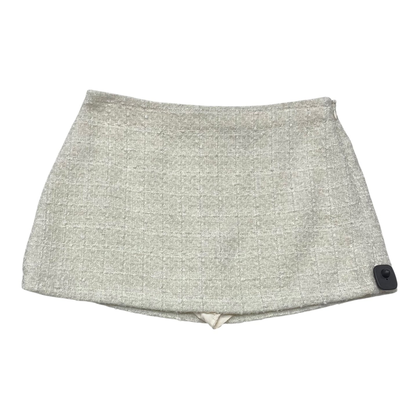 Skirt Mini & Short By Abercrombie And Fitch In White, Size:Xl