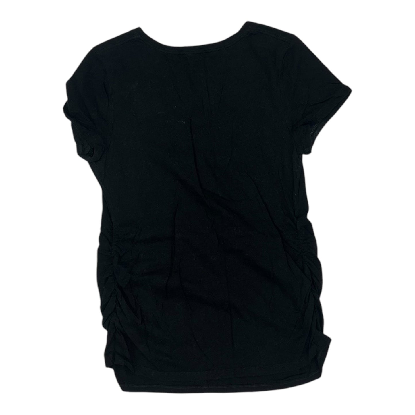 Mat Top Ss By Isabel Maternity In Black, Size:M