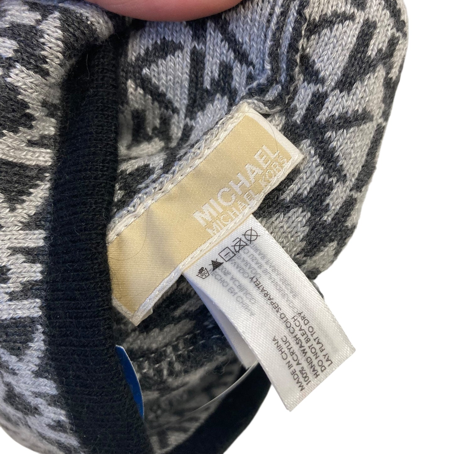 Hat Designer By Michael Kors In Black & Grey