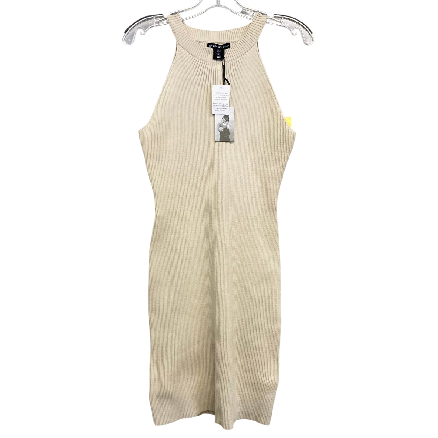 Dress Casual Short By Sincerely Jules In Beige, Size:L
