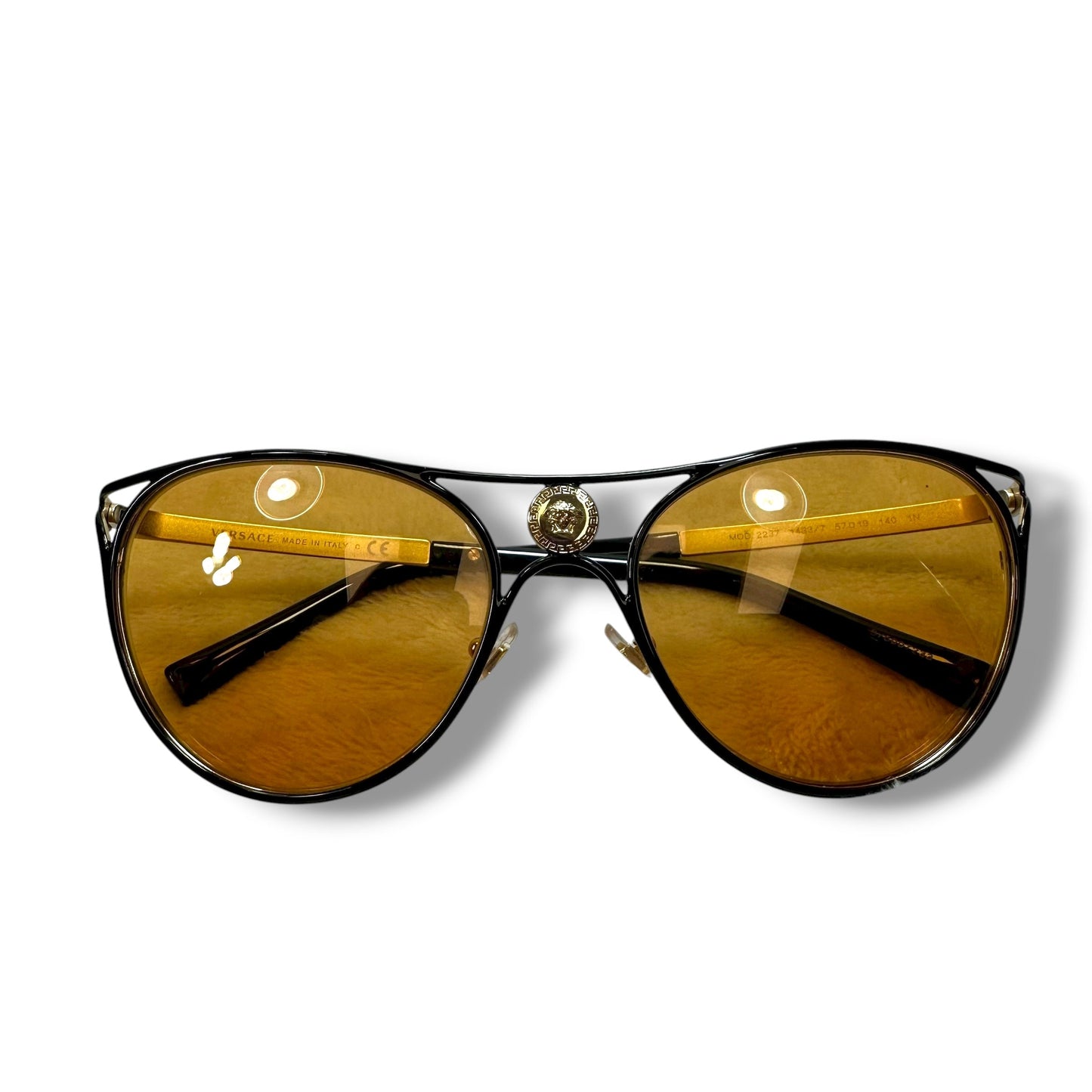 Sunglass Case Luxury Designer By Versace