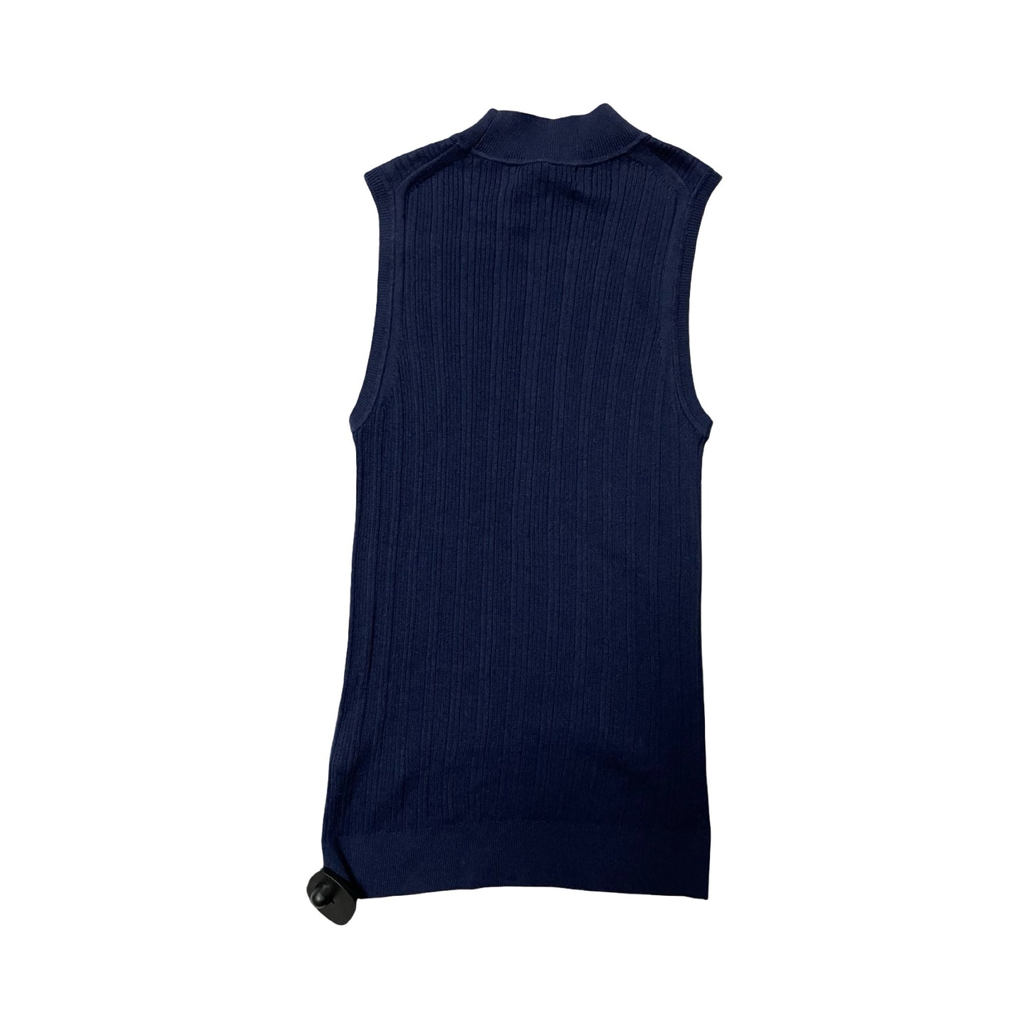 Top Sleeveless By Banana Republic In Navy, Size:Xs