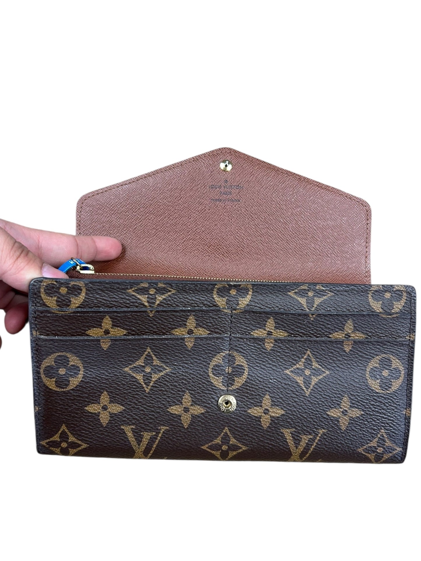 Wallet Luxury Designer By Louis Vuitton, Size: Large