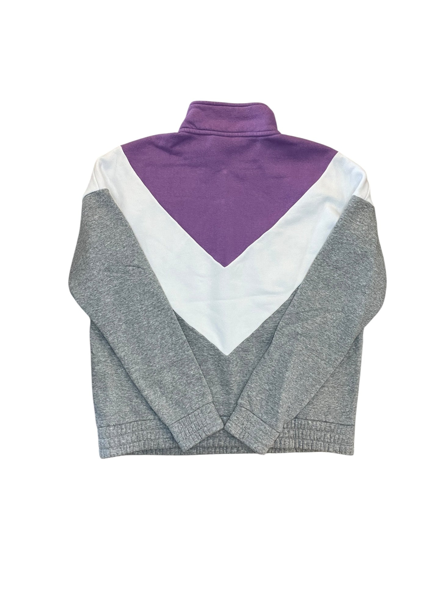 Athletic Sweatshirt Collar By Fila In Purple, Size:Xl