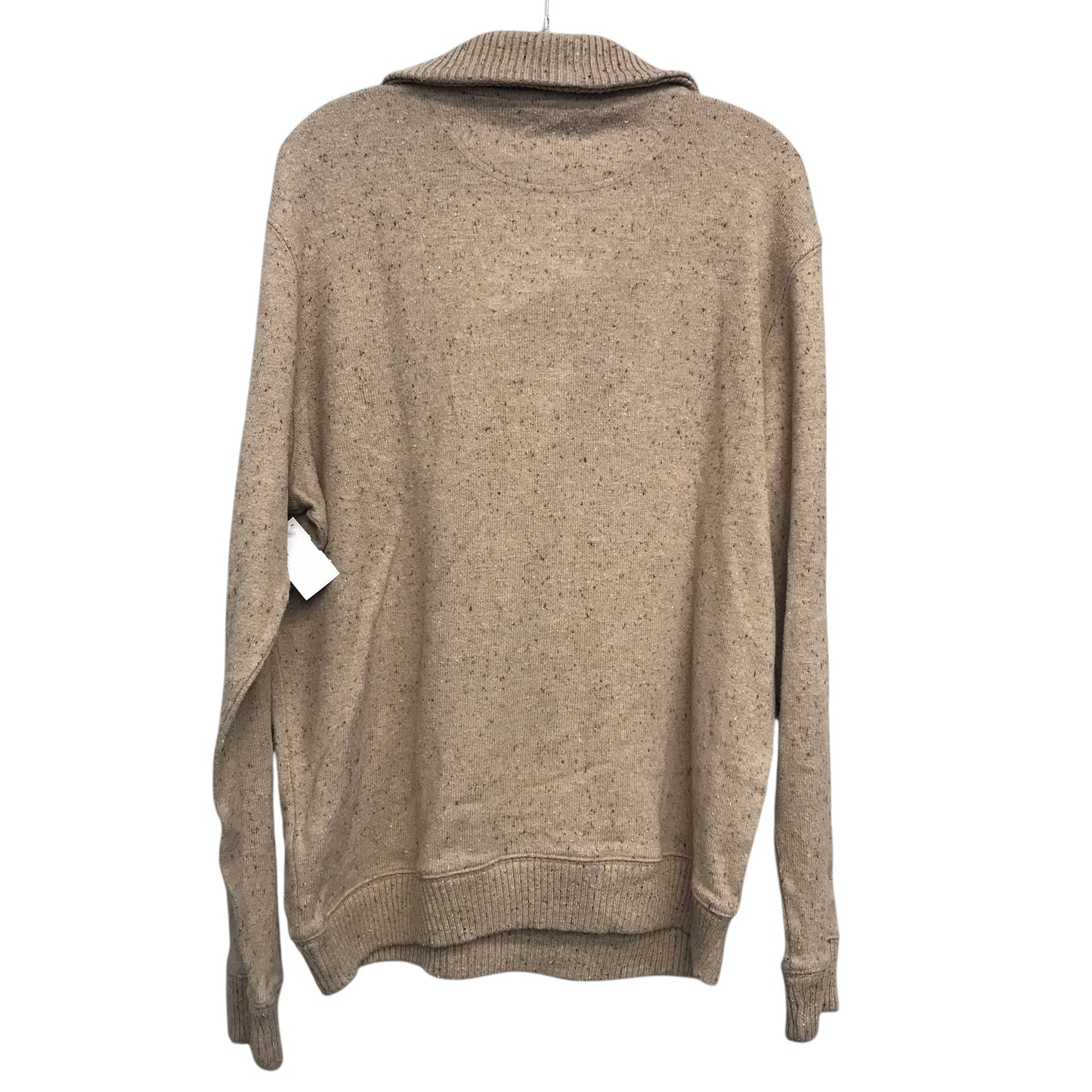 Sweater By Lands End In Tan, Size:L