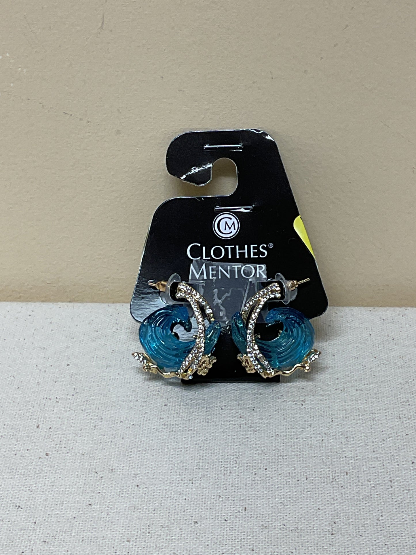 Earrings Other By Clothes Mentor In Blue & Gold