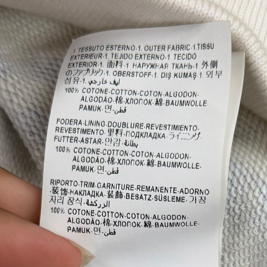 Sweatshirt Luxury Designer By Versace In Blue & Yellow, Size: 2x
