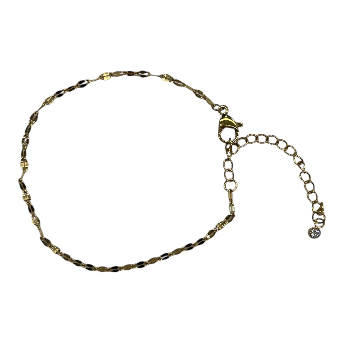 Bracelet Chain By Clothes Mentor In Gold