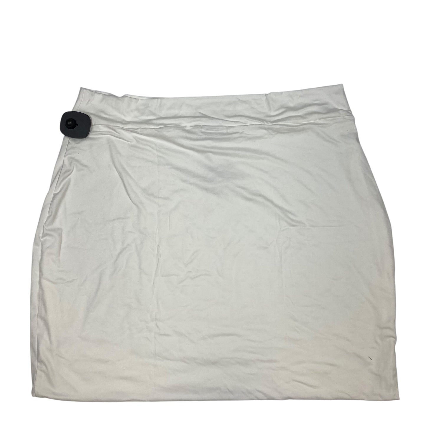 Skirt Set 2Pc By Fashion Nova In White, Size:2X