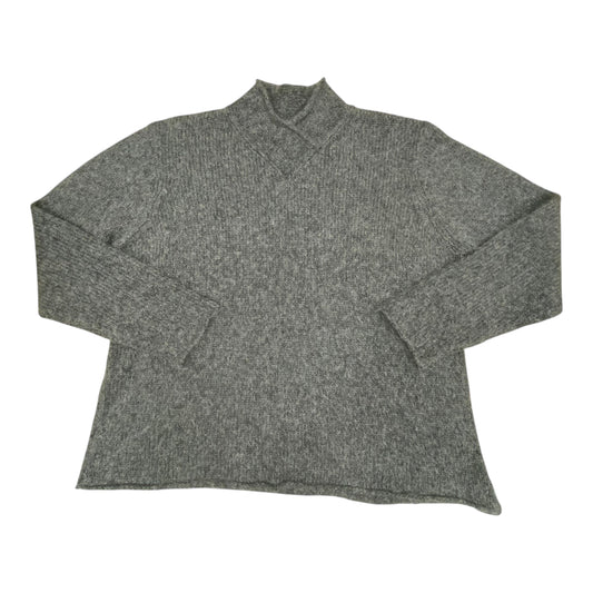 Sweater Designer By Eileen Fisher In Grey, Size:Xl