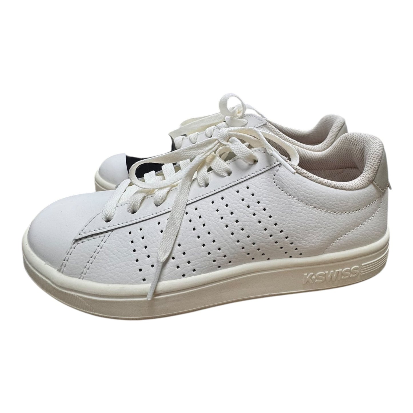 Shoes Athletic By K Swiss In White, Size:8