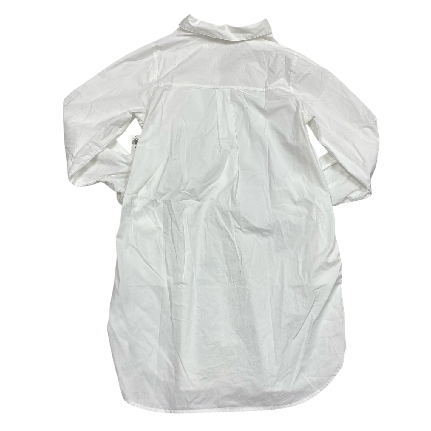 Dress Casual Midi By Old Navy In White, Size:L Tall