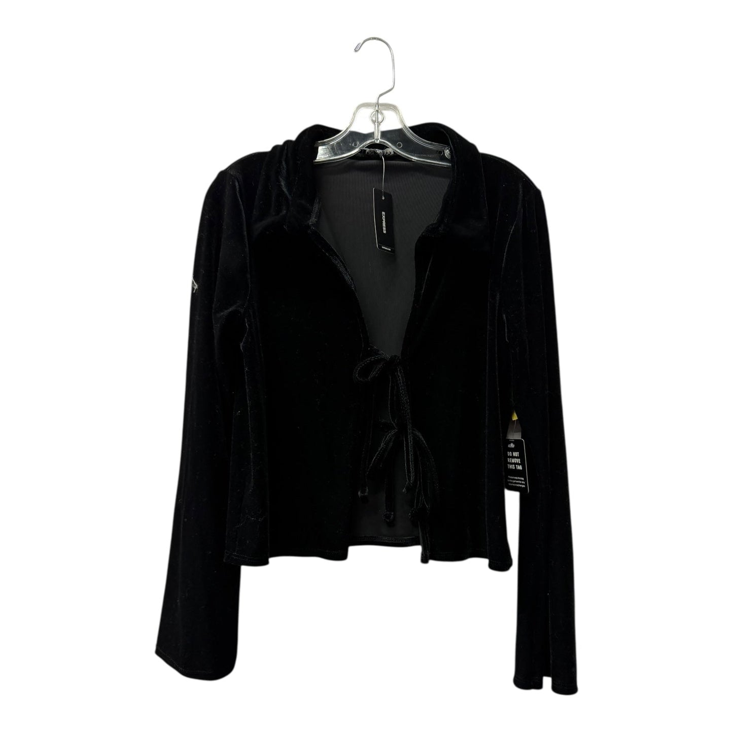 Cardigan By Express In Black, Size:M