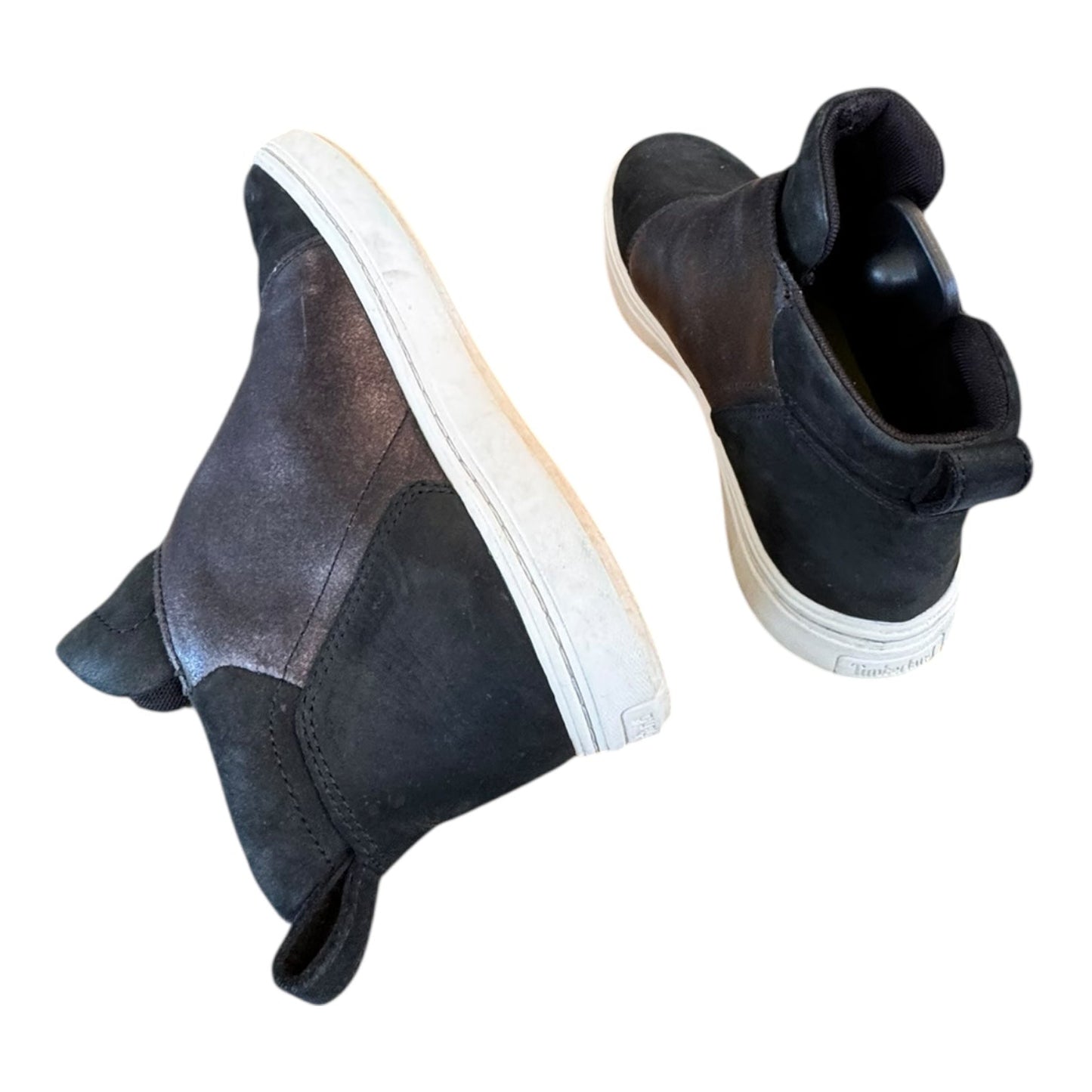 Shoes Flats By Timberland In Black, Size:7.5
