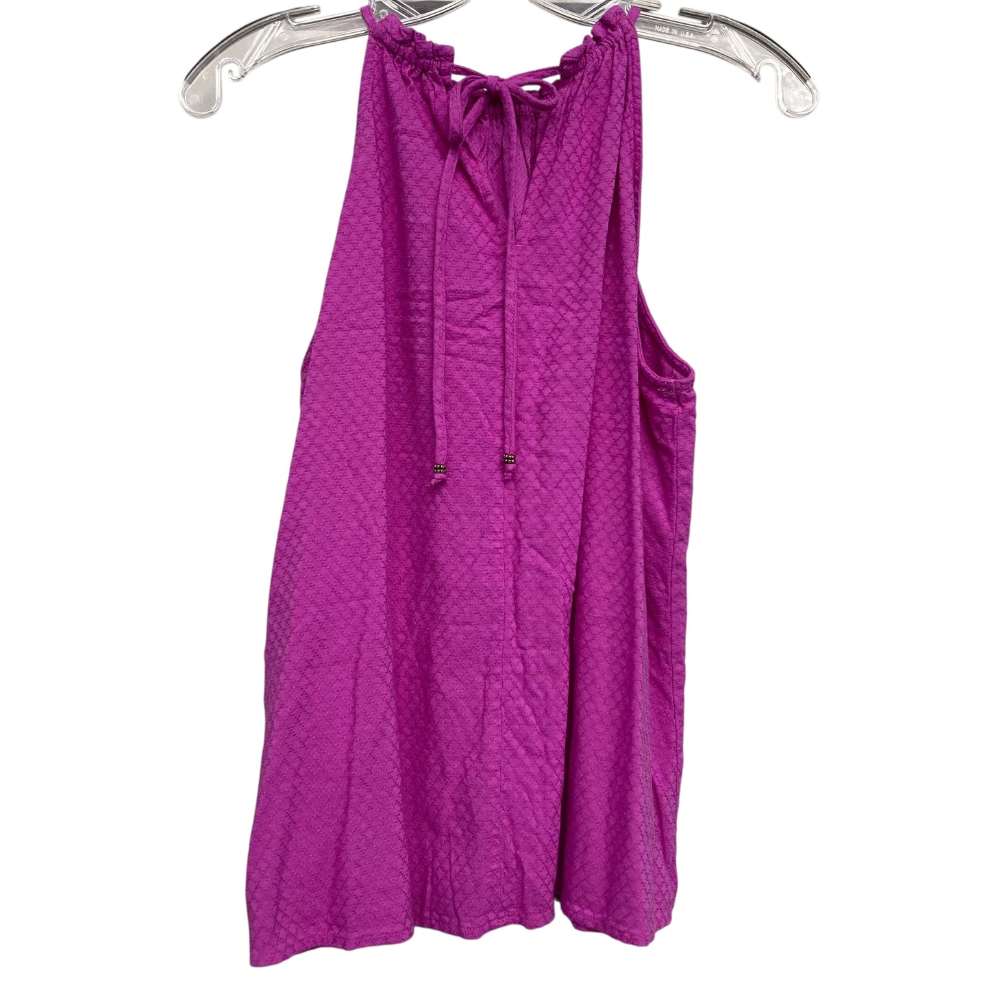 Top Sleeveless Basic By Knox Rose In Purple, Size:S