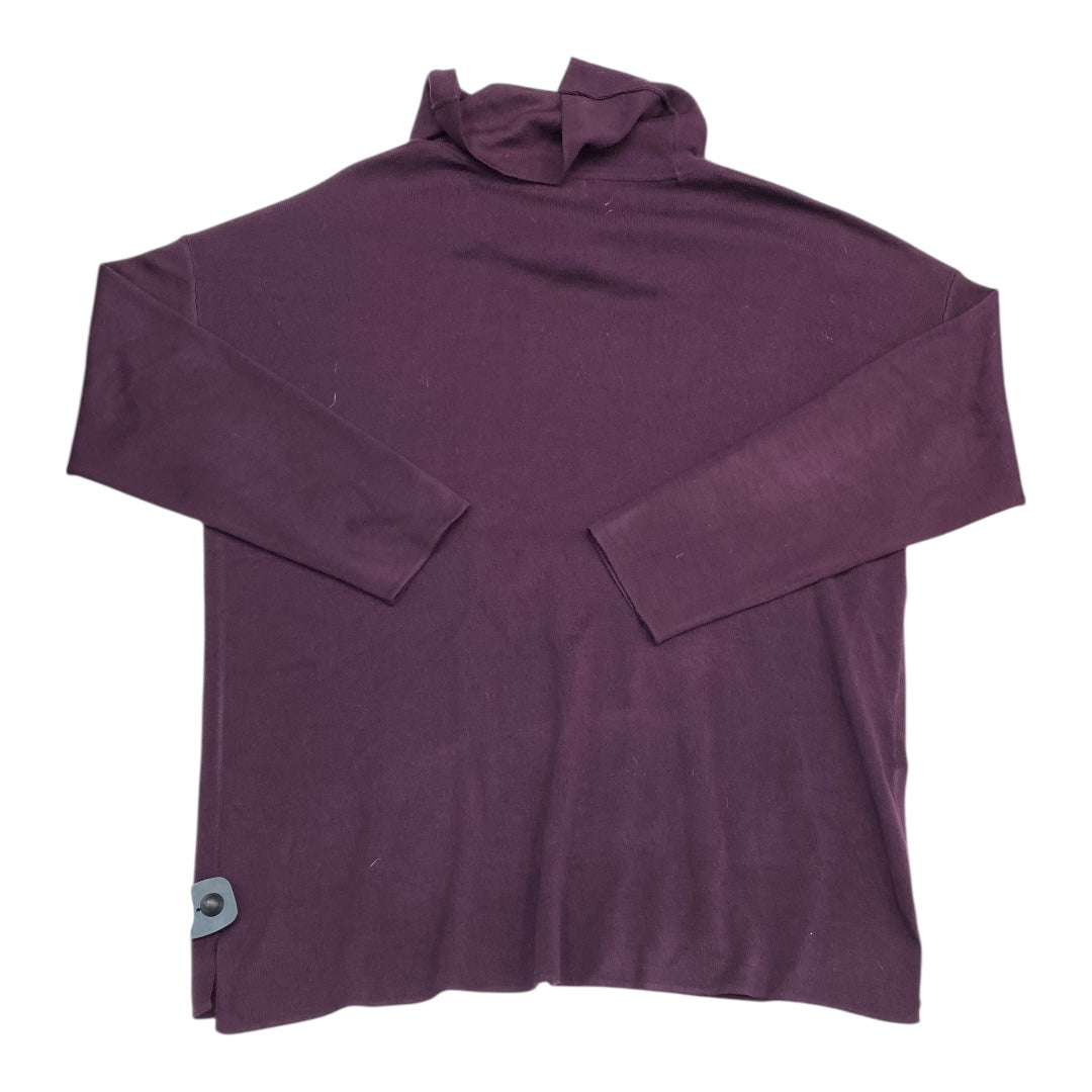 Sweater By Calvin Klein In Purple, Size:Xl