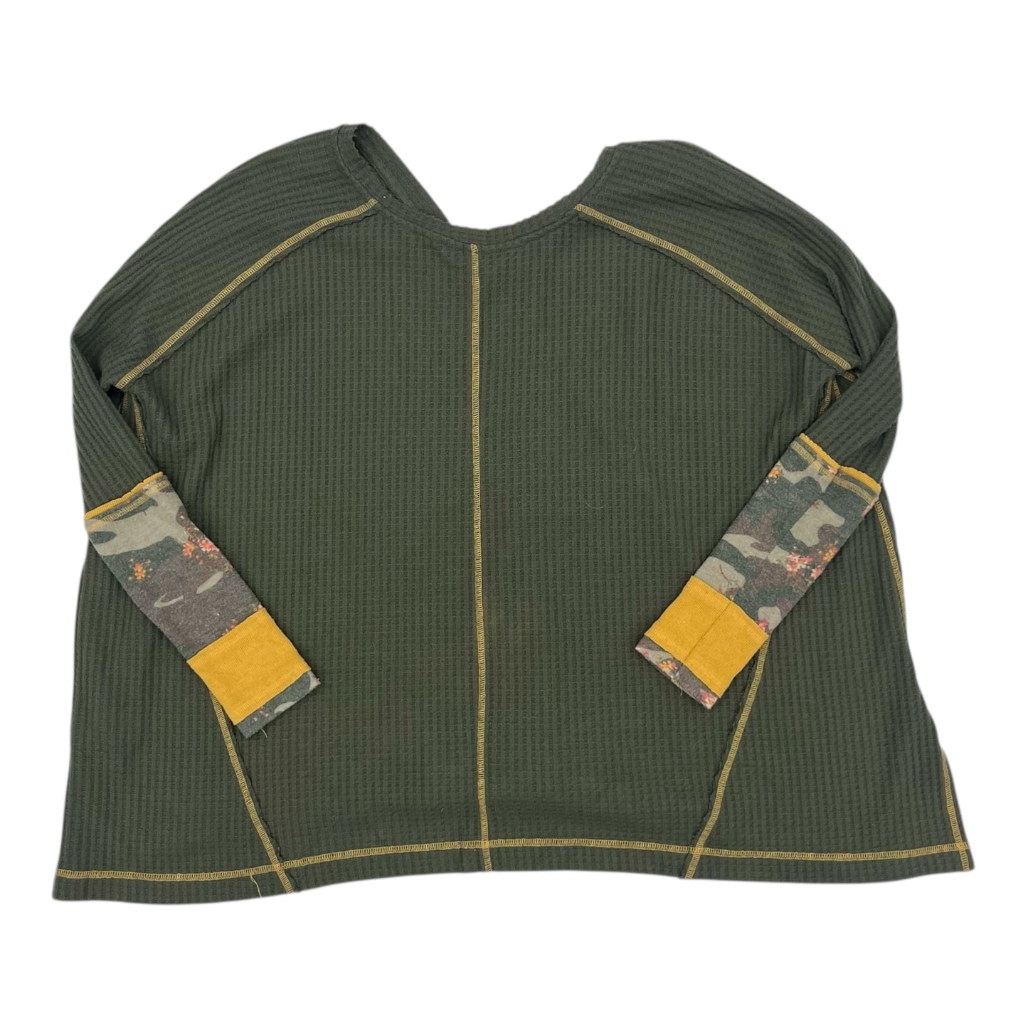 Top Ls By We The Free In Green, Size:S