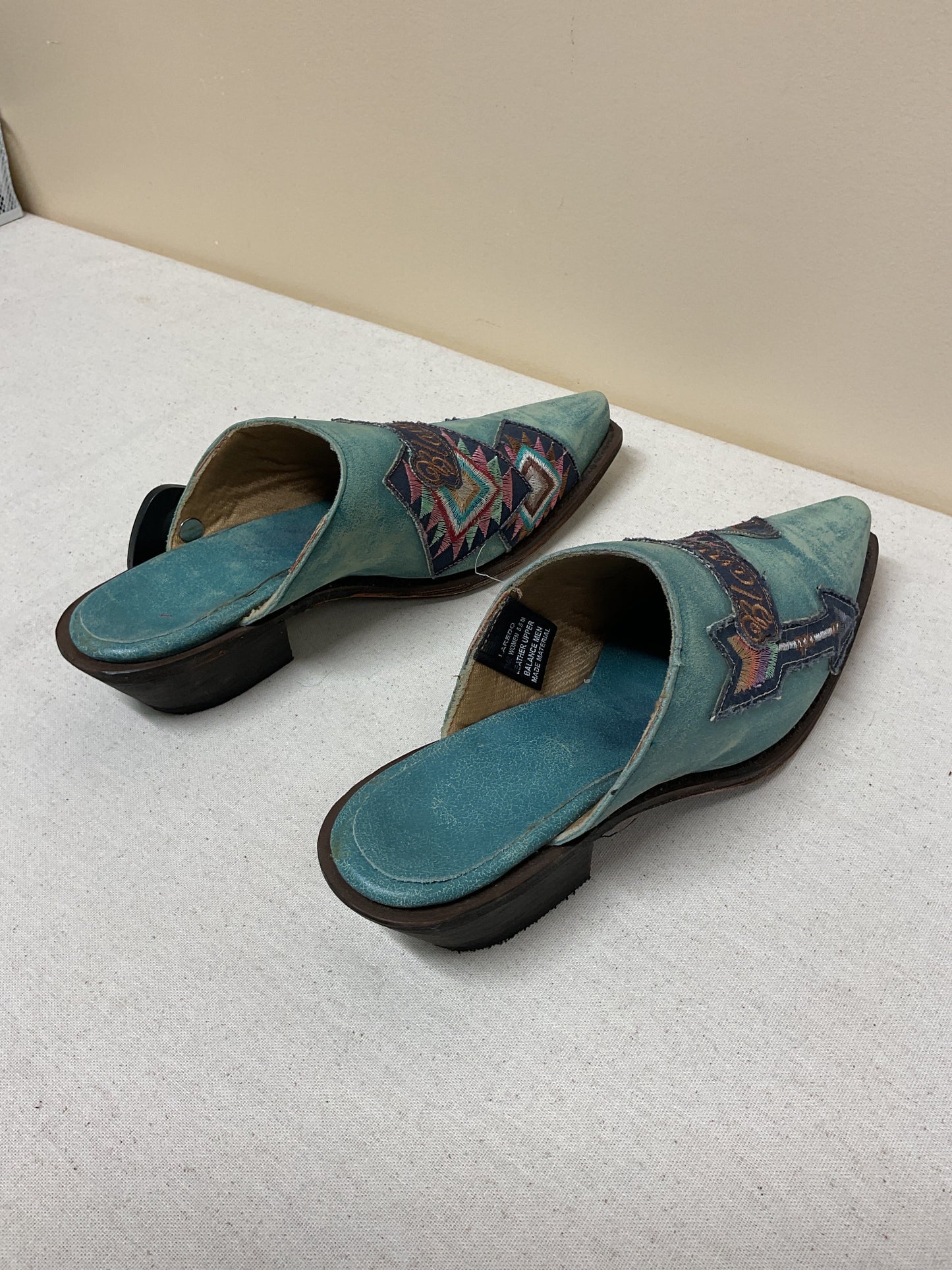 Shoes Heels Kitten By Laredo In Blue, Size:8.5