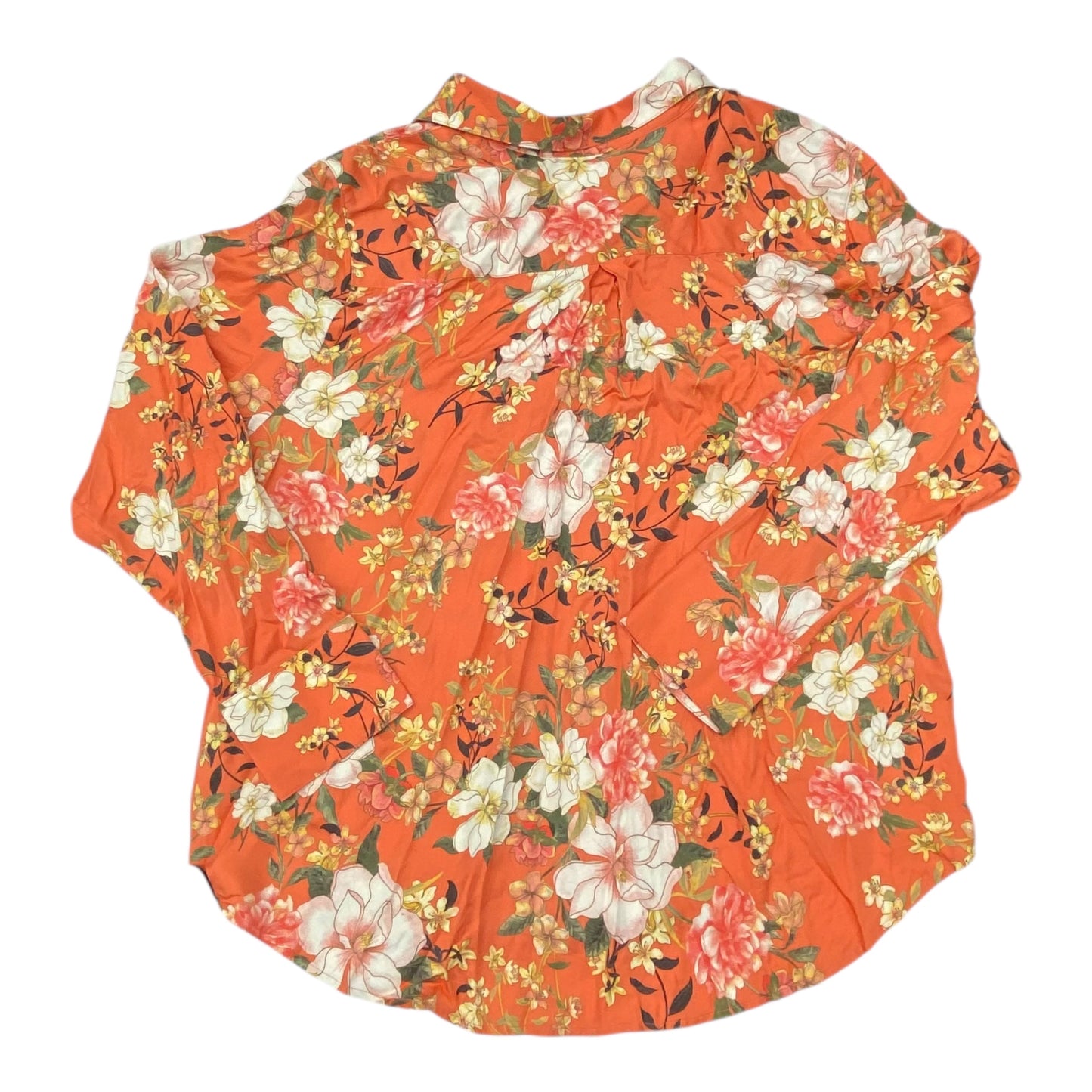 Top Ls By Chicos In Floral Print, Size:1X
